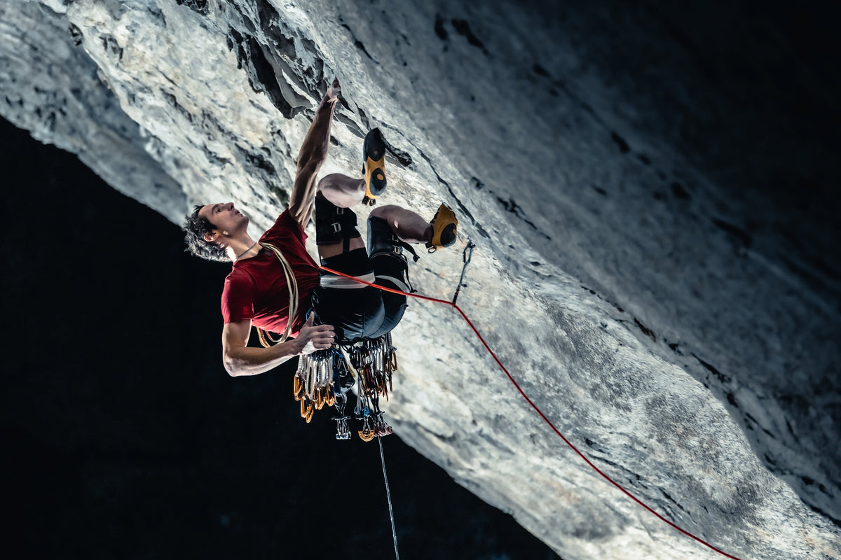 Watch: Ondra goes into the Abyss for new first ascent