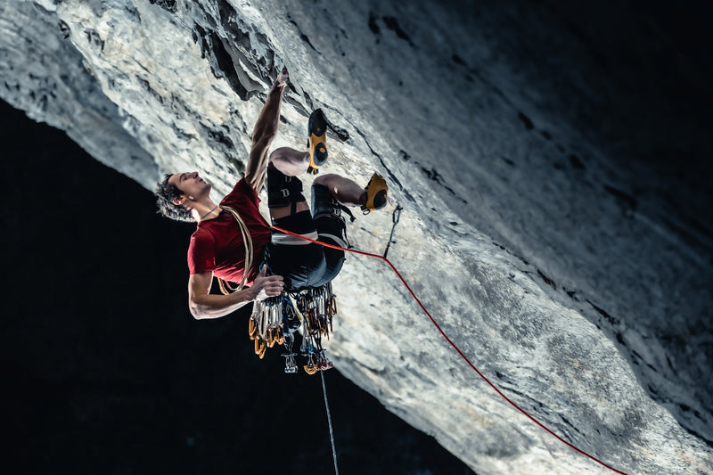 Watch: Ondra goes into the Abyss for new first ascent