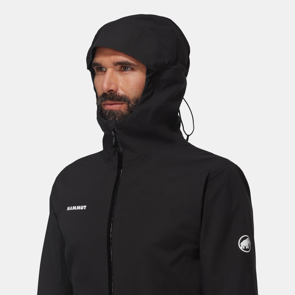 Linard Guide HS Hooded Jacket Men in black - detail view 6