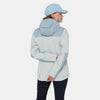 Ducan Guide HS Hooded Jacket Women in silver sage-nebla - detail view 2