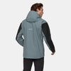 Taiss HS Hooded Jacket Men in strata-black - detail view 2