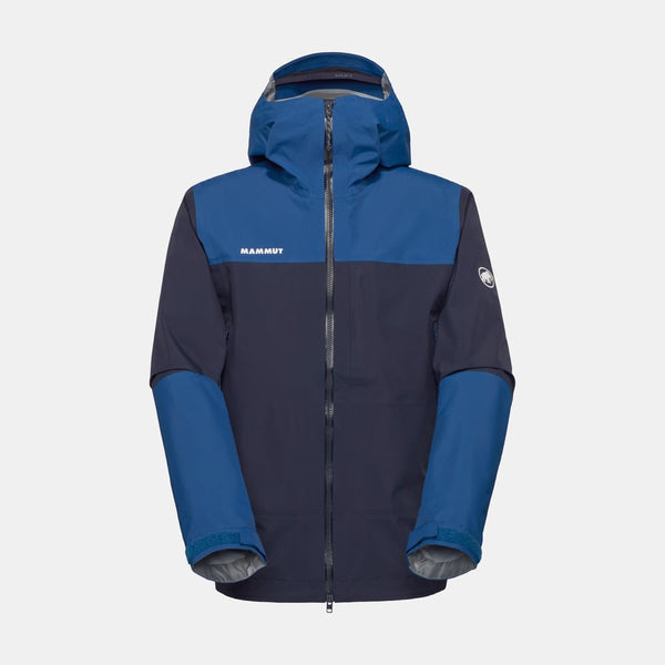 Alto Guide HS Hooded Jacket Men in marine-tschiel, Hardshell Jackets - main product image