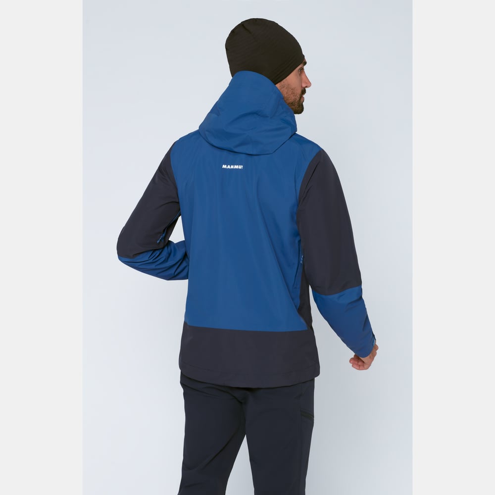 Alto Guide HS Hooded Jacket Men in marine-tschiel - detail view 2