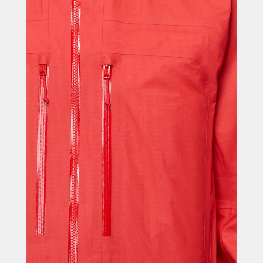 Taiss Light HS Hooded Jacket Men in mammut red - detail view 4