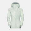 Aenergy WB Hooded Jacket Women in silver sage, Windbreacker Jackets - main product image