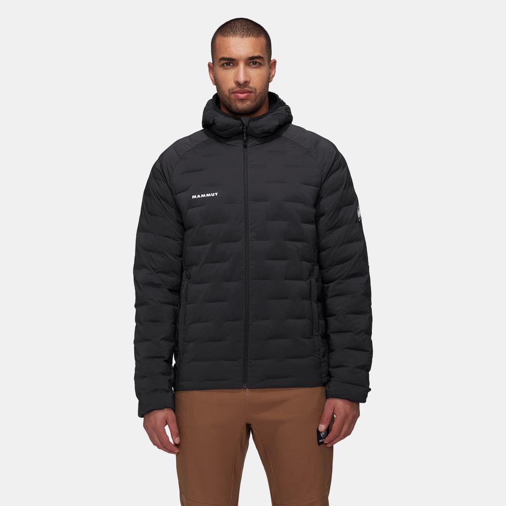 Sender IN Hooded Jacket Men in black - detail view 1
