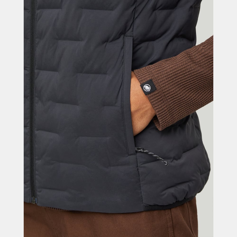 Sender IN Vest Men in black - detail view 7