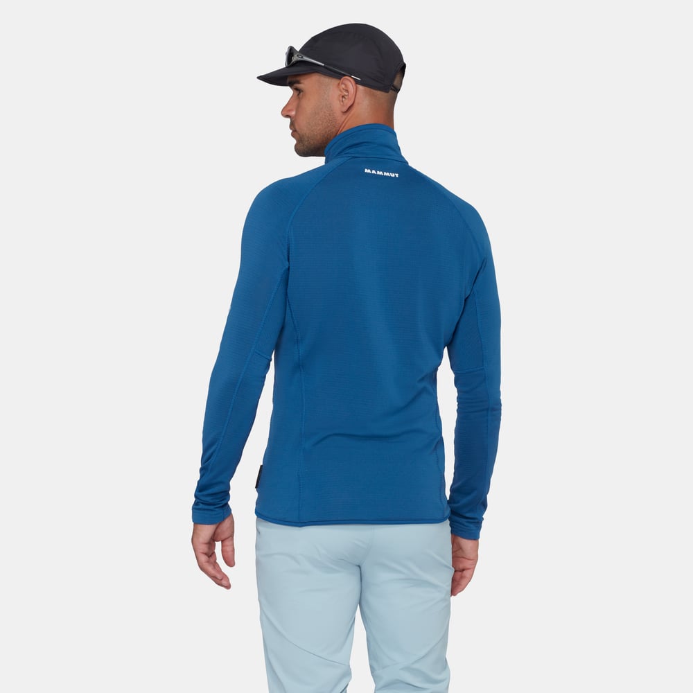 Aenergy Light ML Half Zip Pull Men in tschiel - detail view 2