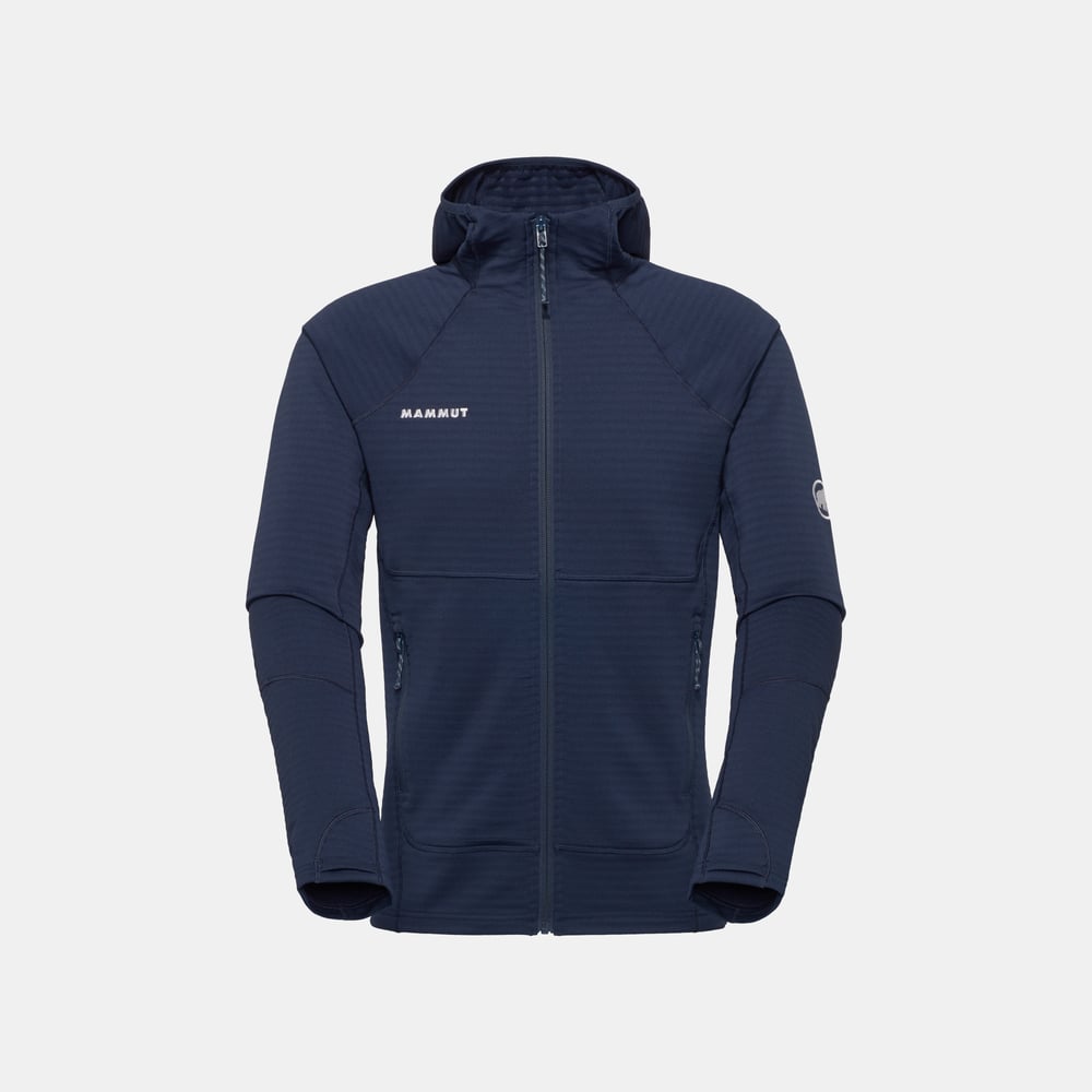 Taiss ML Hooded Jacket Men in marine, Midlayer Jackets - main product image