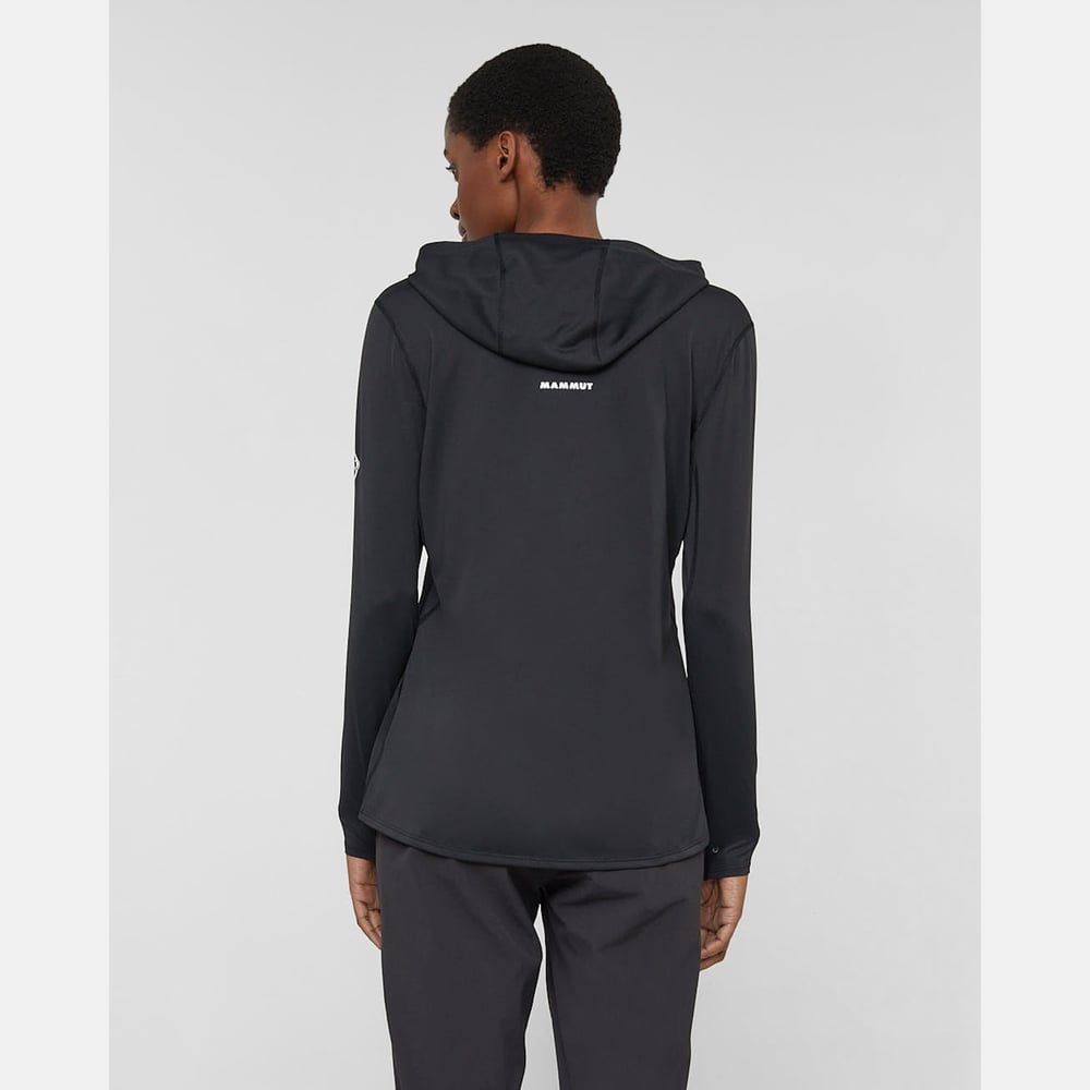 Selun FL Sun Hoody Women in black - detail view 2