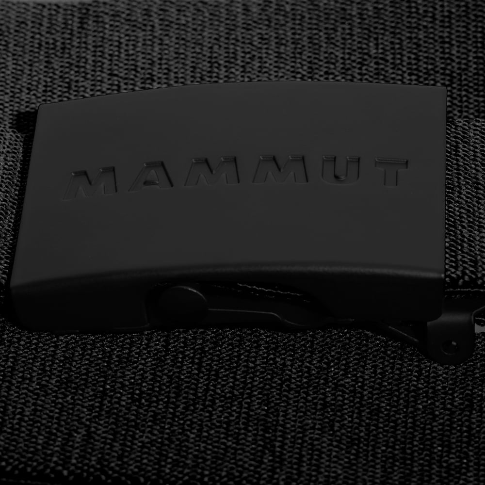 Mammut Logo Belt in black - detail view 2