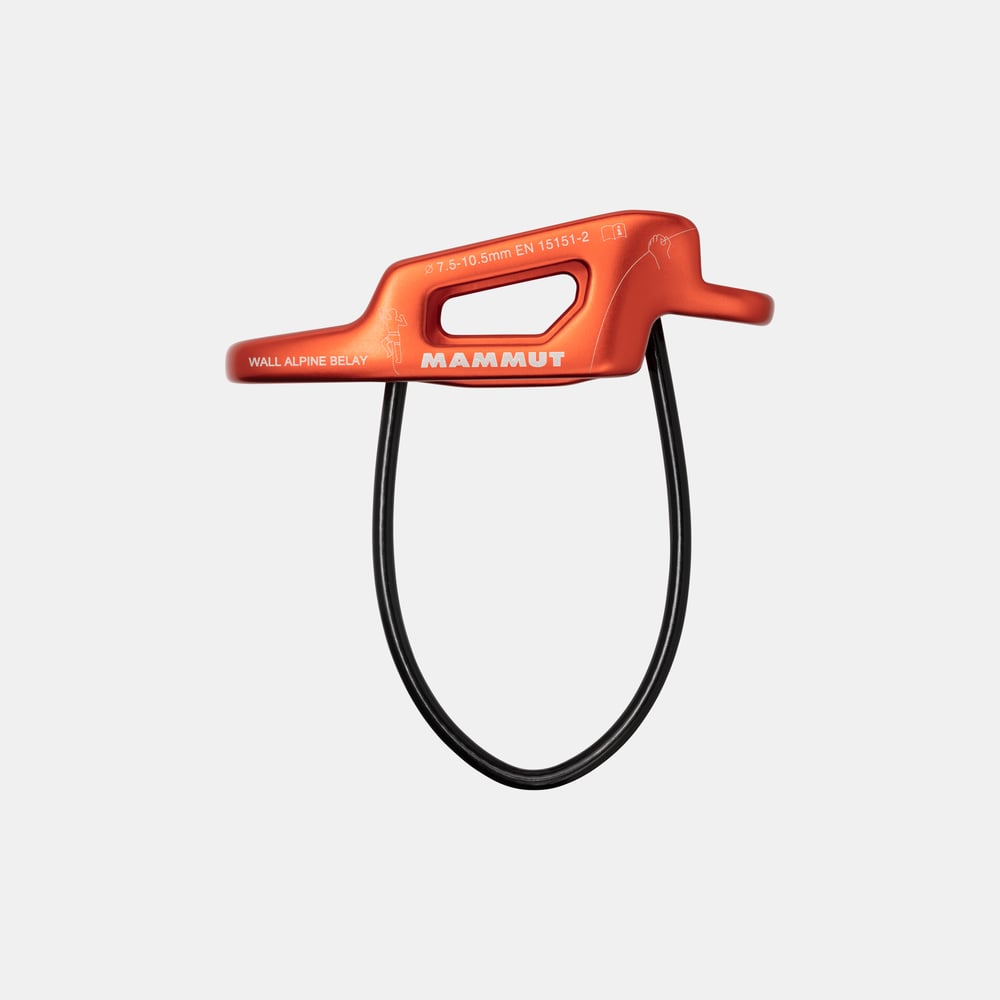 Wall Alpine Belay in orange, Belay Devices - main product image