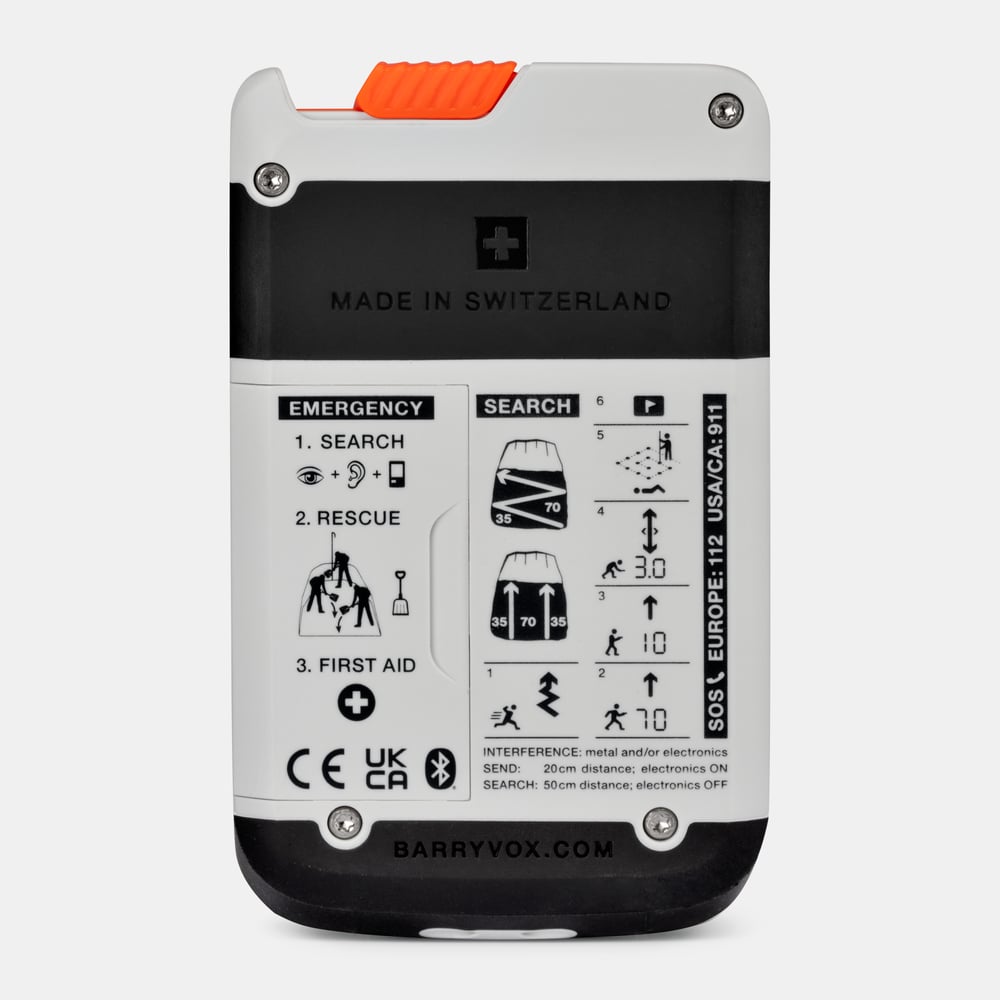 Barryvox 2 - back view